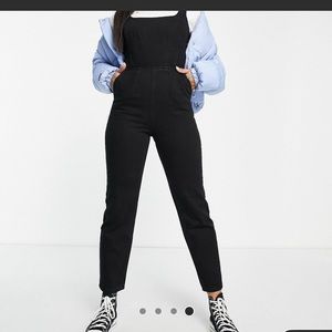 Black ASOS Design Denim Jumpsuit